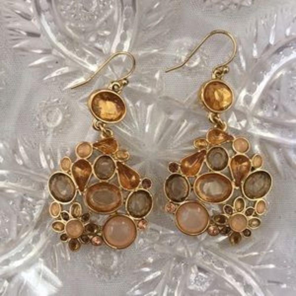 Banana Republic Amber Gem Earrings